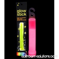 6 Inch Retail Packaged Glow Stick - Pink   